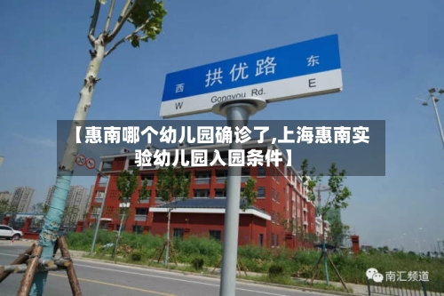 【惠南哪个幼儿园确诊了,上海惠南实验幼儿园入园条件】-第2张图片