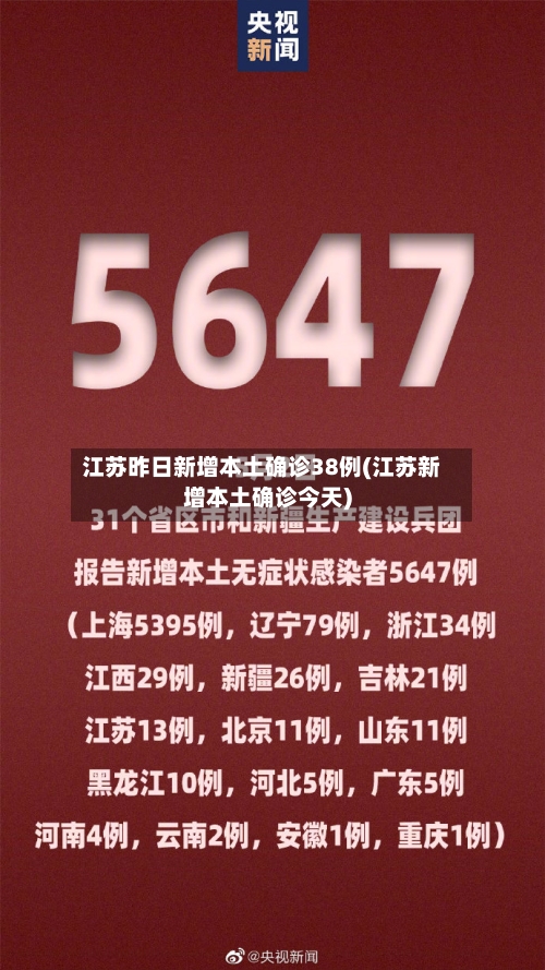 江苏昨日新增本土确诊38例(江苏新增本土确诊今天)-第3张图片