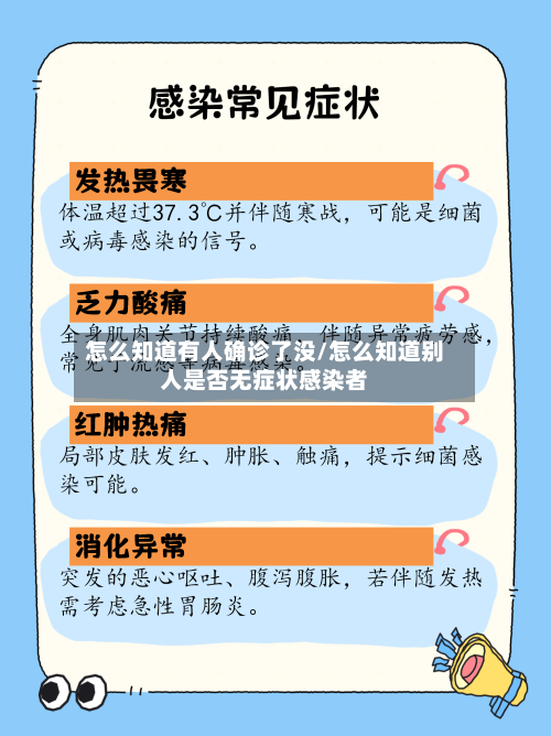 怎么知道有人确诊了没/怎么知道别人是否无症状感染者-第2张图片