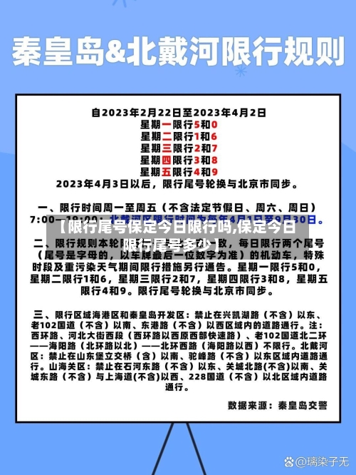 【限行尾号保定今日限行吗,保定今日限行尾号多少】-第3张图片