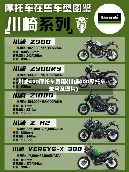 川崎400摩托车费用(川崎400摩托车费用及图片)-第2张图片