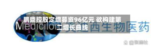 鹏鼎控股定增募资96亿元 欲构建第二增长曲线-第3张图片