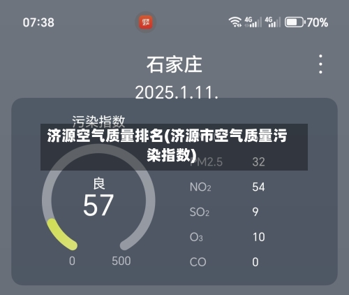 济源空气质量排名(济源市空气质量污染指数)