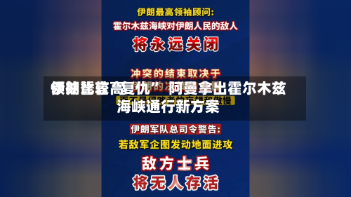 伊朗比较高
领袖誓言“复仇” 阿曼拿出霍尔木兹海峡通行新方案