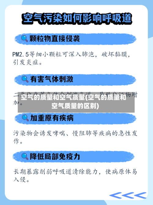 空气的质量和空气质量(空气的质量和空气质量的区别)-第3张图片