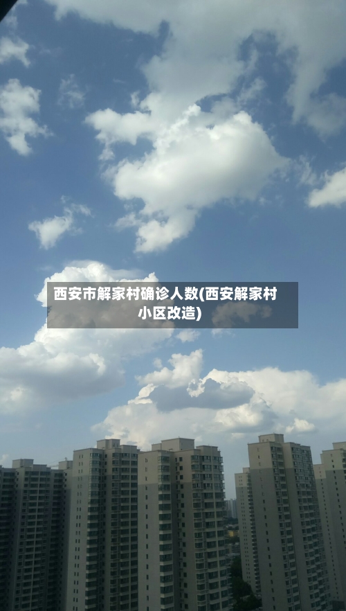 西安市解家村确诊人数(西安解家村小区改造)