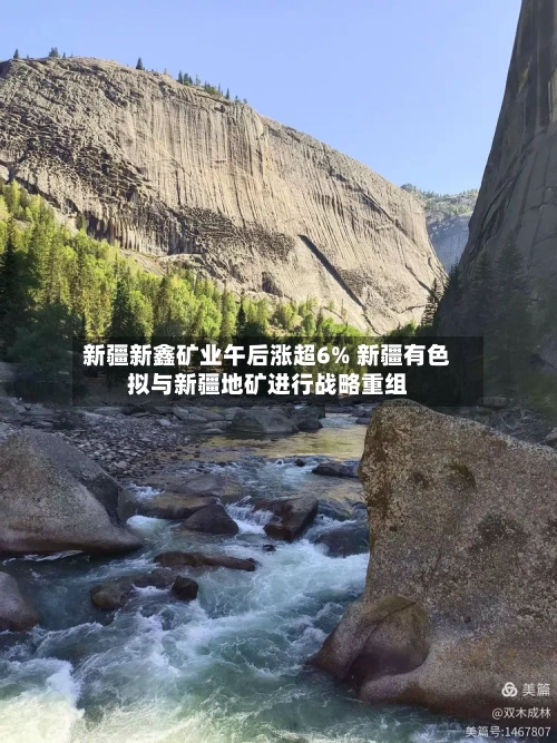 新疆新鑫矿业午后涨超6% 新疆有色拟与新疆地矿进行战略重组-第1张图片