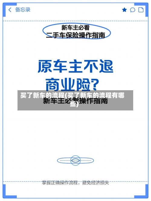 买了新车的流程(买了新车的流程有哪些)-第3张图片