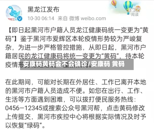 安康码黄码会不会确诊/安康码 黄码-第2张图片