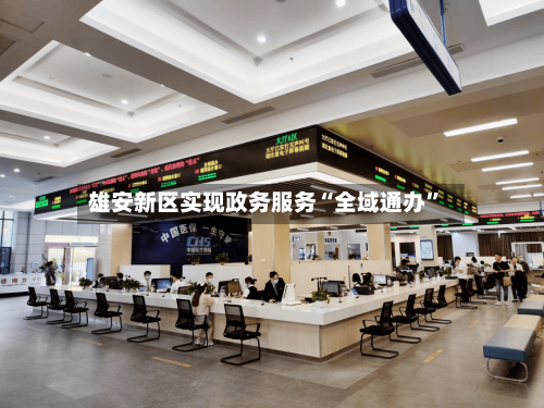 雄安新区实现政务服务“全域通办”-第2张图片
