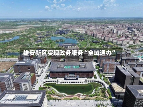 雄安新区实现政务服务“全域通办”-第3张图片