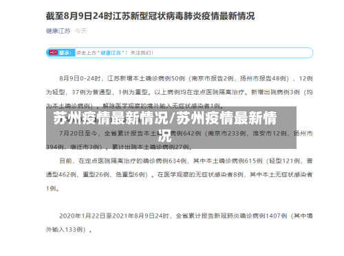 苏州疫情最新情况/苏州疫情最新情况-第3张图片