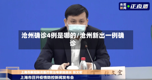 沧州确诊4例是哪的/沧州新出一例确诊-第2张图片