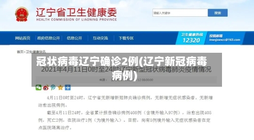 冠状病毒辽宁确诊2例(辽宁新冠病毒病例)-第3张图片