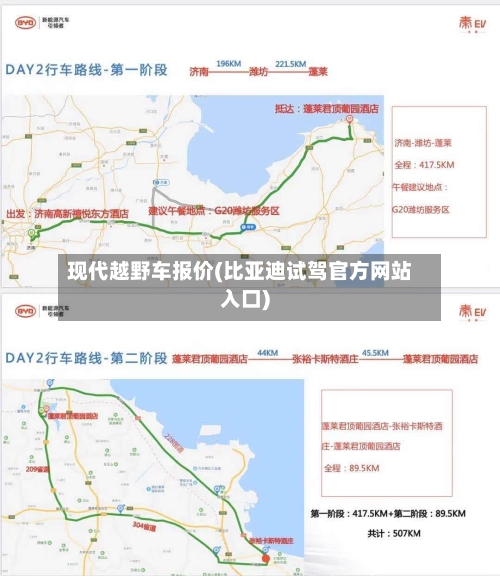 现代越野车报价(比亚迪试驾官方网站入口)