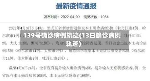 139号确诊病例轨迹(13日确诊病例轨迹)-第2张图片