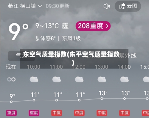 东空气质量指数(东平空气质量指数)