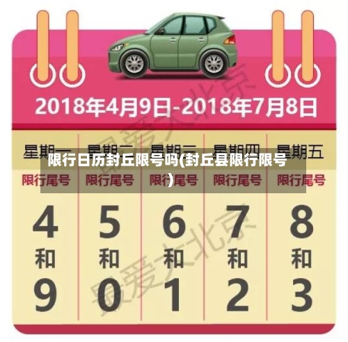 限行日历封丘限号吗(封丘县限行限号)