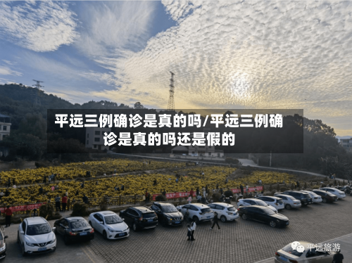 平远三例确诊是真的吗/平远三例确诊是真的吗还是假的-第2张图片