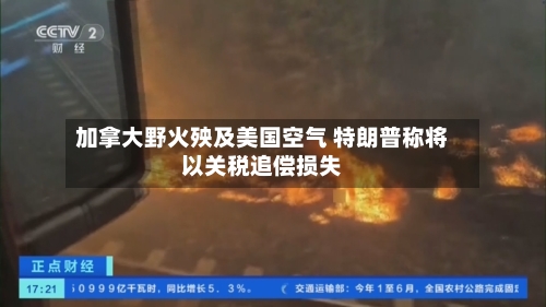 加拿大野火殃及美国空气 特朗普称将以关税追偿损失-第2张图片