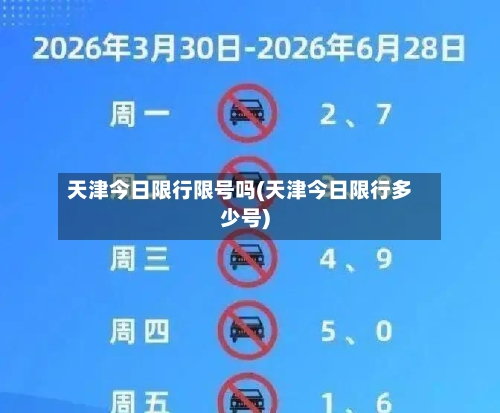 天津今日限行限号吗(天津今日限行多少号)