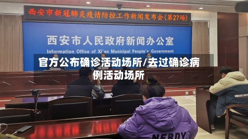 官方公布确诊活动场所/去过确诊病例活动场所-第2张图片