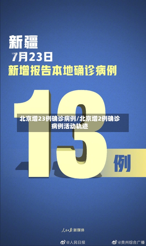 北京增23例确诊病例/北京增2例确诊病例活动轨迹