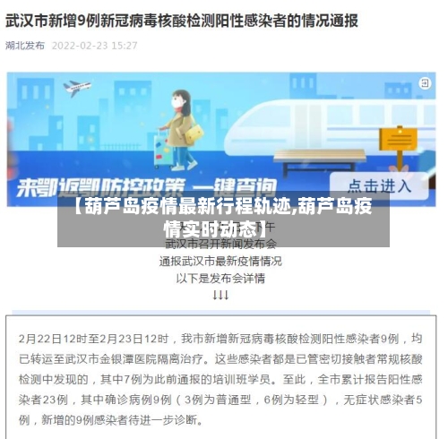 【葫芦岛疫情最新行程轨迹,葫芦岛疫情实时动态】