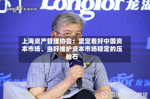 上海资产管理协会：坚定看好中国资本市场、当好维护资本市场稳定的压舱石-第3张图片