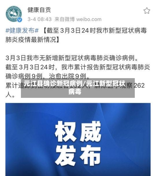 元江县确诊新冠病例/元江新型冠状病毒-第2张图片