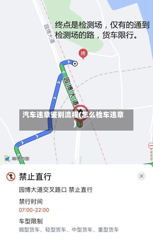 汽车违章鉴别流程(怎么检车违章)-第2张图片