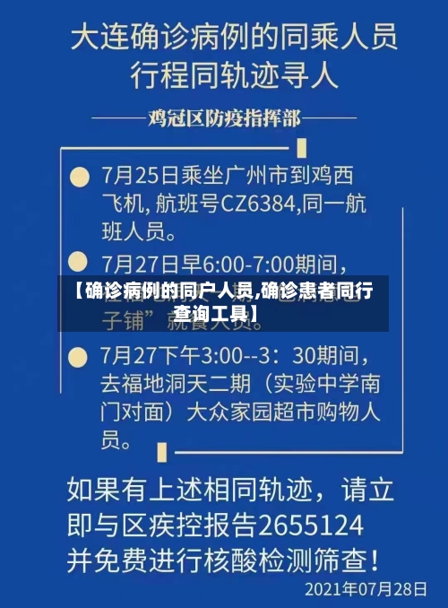 【确诊病例的同户人员,确诊患者同行查询工具】-第3张图片