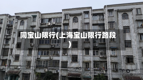 同宝山限行(上海宝山限行路段)