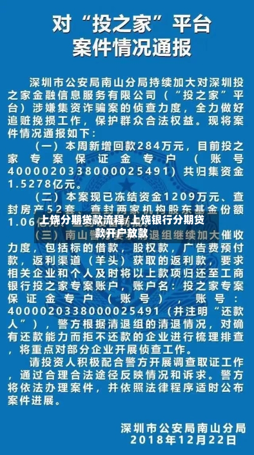 上饶分期贷款流程/上饶银行分期贷款开户放款-第3张图片