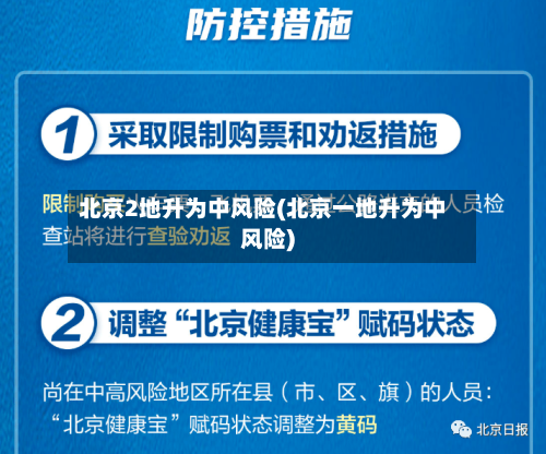 北京2地升为中风险(北京一地升为中风险)-第3张图片