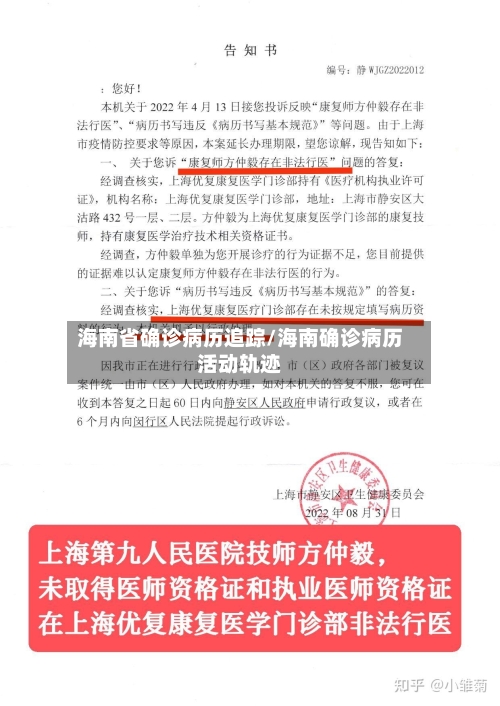 海南省确诊病历追踪/海南确诊病历活动轨迹-第2张图片
