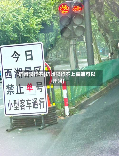 杭州限行不(杭州限行不上高架可以开吗)-第2张图片