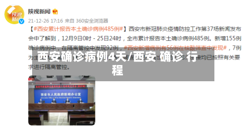 西安确诊病例4天/西安 确诊 行程-第3张图片