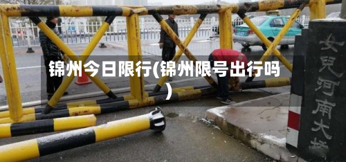 锦州今日限行(锦州限号出行吗)