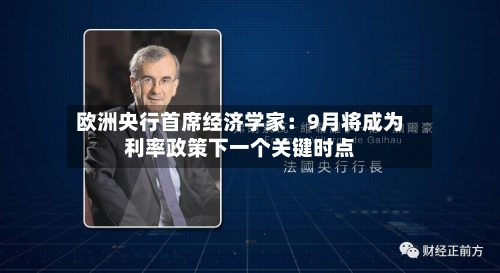欧洲央行首席经济学家：9月将成为利率政策下一个关键时点-第3张图片