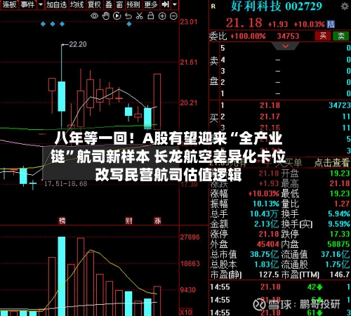 八年等一回！A股有望迎来“全产业链”航司新样本 长龙航空差异化卡位改写民营航司估值逻辑