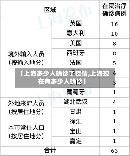 【上海多少人确诊了疫情,上海现在有多少人确诊】-第2张图片