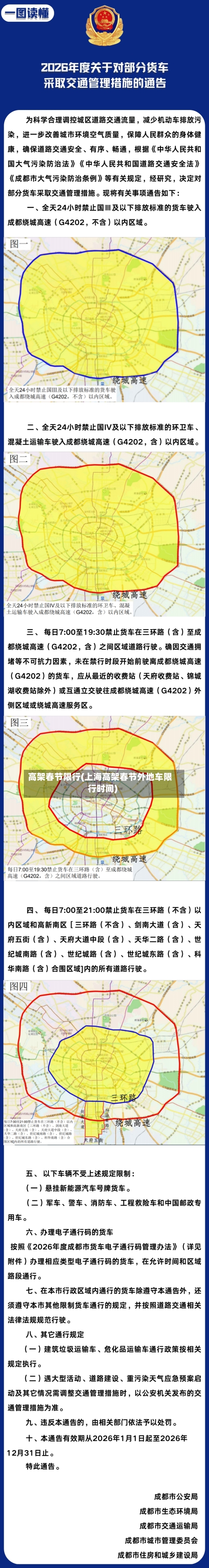 高架春节限行(上海高架春节外地车限行时间)-第2张图片