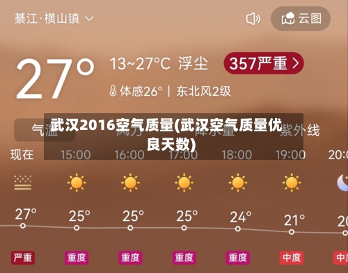 武汉2016空气质量(武汉空气质量优良天数)-第2张图片