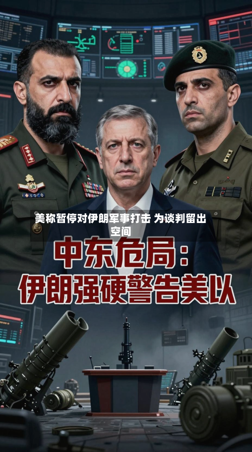 美称暂停对伊朗军事打击 为谈判留出空间-第1张图片
