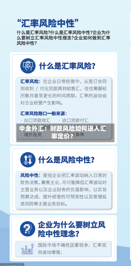 中金外汇:财政风险如何进入汇率定价?