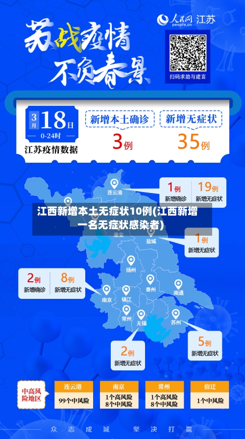 江西新增本土无症状10例(江西新增一名无症状感染者)