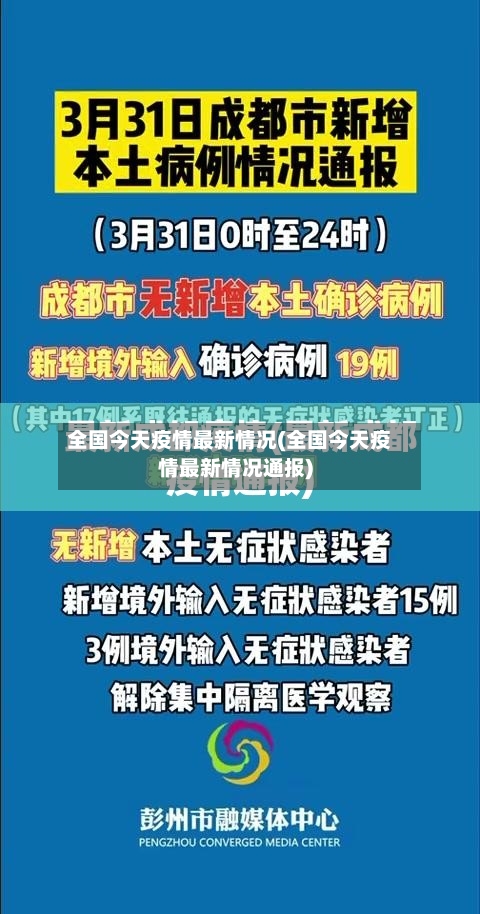 全国今天疫情最新情况(全国今天疫情最新情况通报)