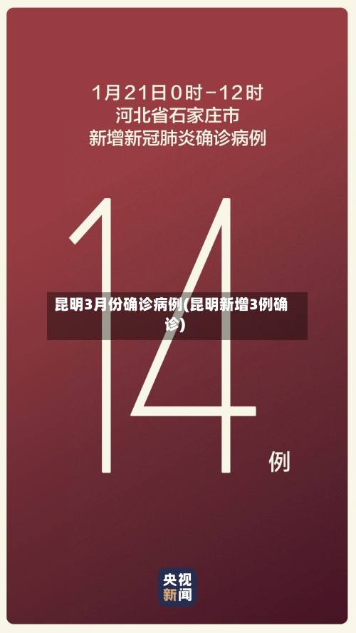 昆明3月份确诊病例(昆明新增3例确诊)-第2张图片