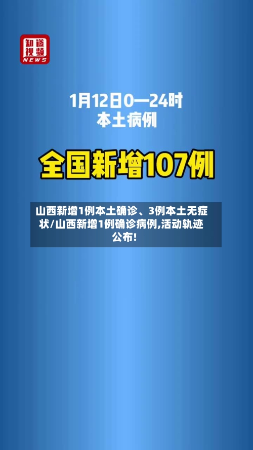 山西新增1例本土确诊、3例本土无症状/山西新增1例确诊病例,活动轨迹公布!-第3张图片